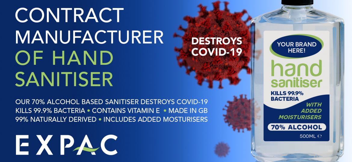 Expac Hand Sanitiser Advertisement - COVID-19